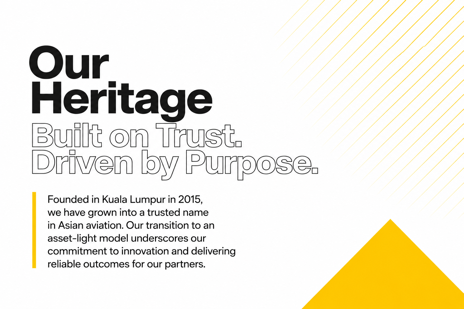 Asia Cargo Network heritage and purpose